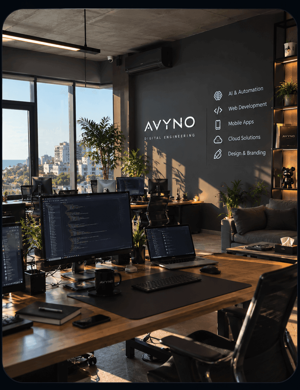Команда AVYNO за роботою